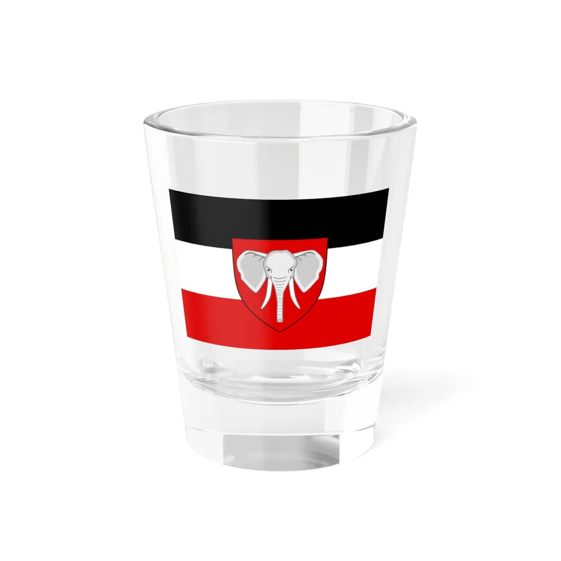 Proposed Flag of Kamerun (Cameroon) Shot Glass 1.5oz 1.5oz - Go Mug Yourself