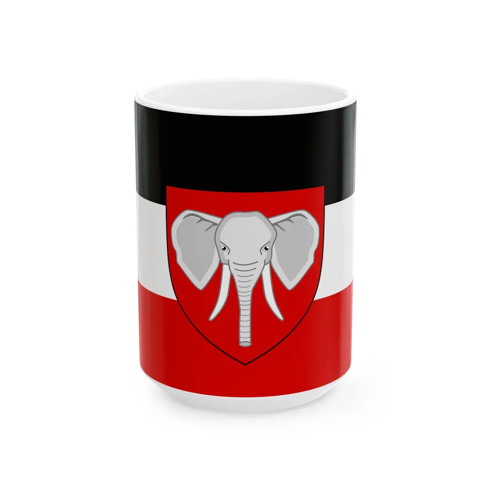 Proposed Flag of Kamerun (Cameroon) White Coffee Mug 15oz - Go Mug Yourself