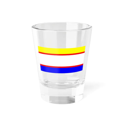 Proposed flag of Krymchaks (Russia) Shot Glass 1.5oz 1.5oz - Go Mug Yourself