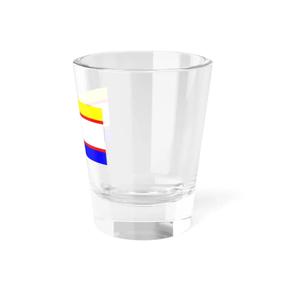 Proposed flag of Krymchaks (Russia) Shot Glass 1.5oz - Go Mug Yourself