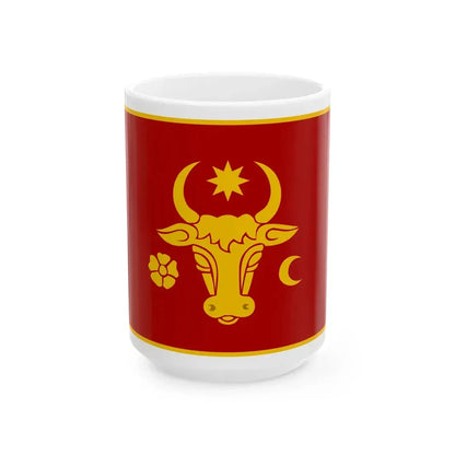 Proposed flag of Moldova 2017 (Moldova) White Coffee Mug 15oz - Go Mug Yourself