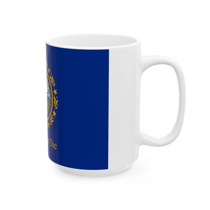 Proposed flag of New Hampshire 2023 (United States) White Coffee Mug - Go Mug Yourself