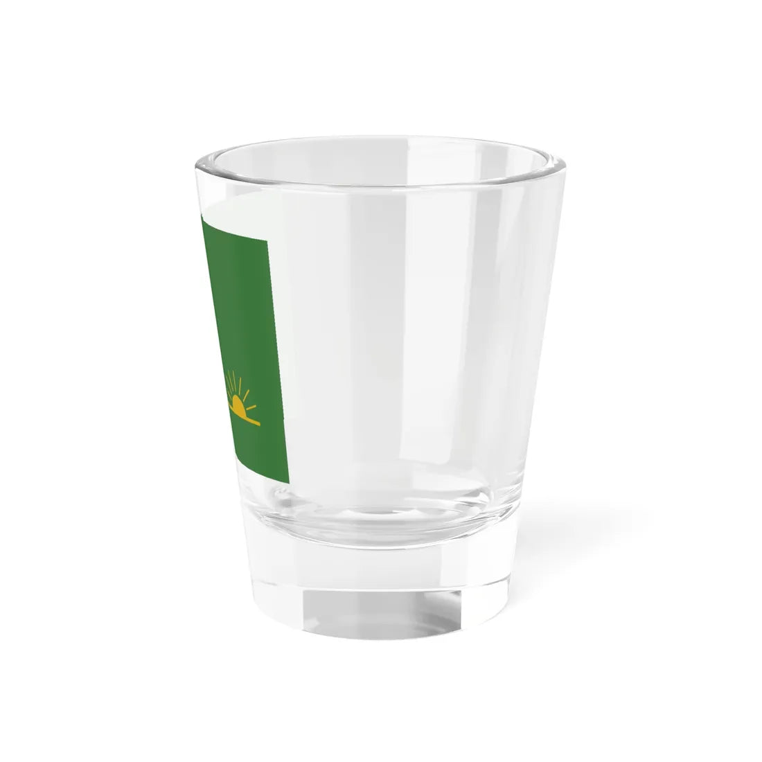 Proposed Flag of North Dakota Clell Gannon (United States) Shot Glass 1.5oz - Go Mug Yourself