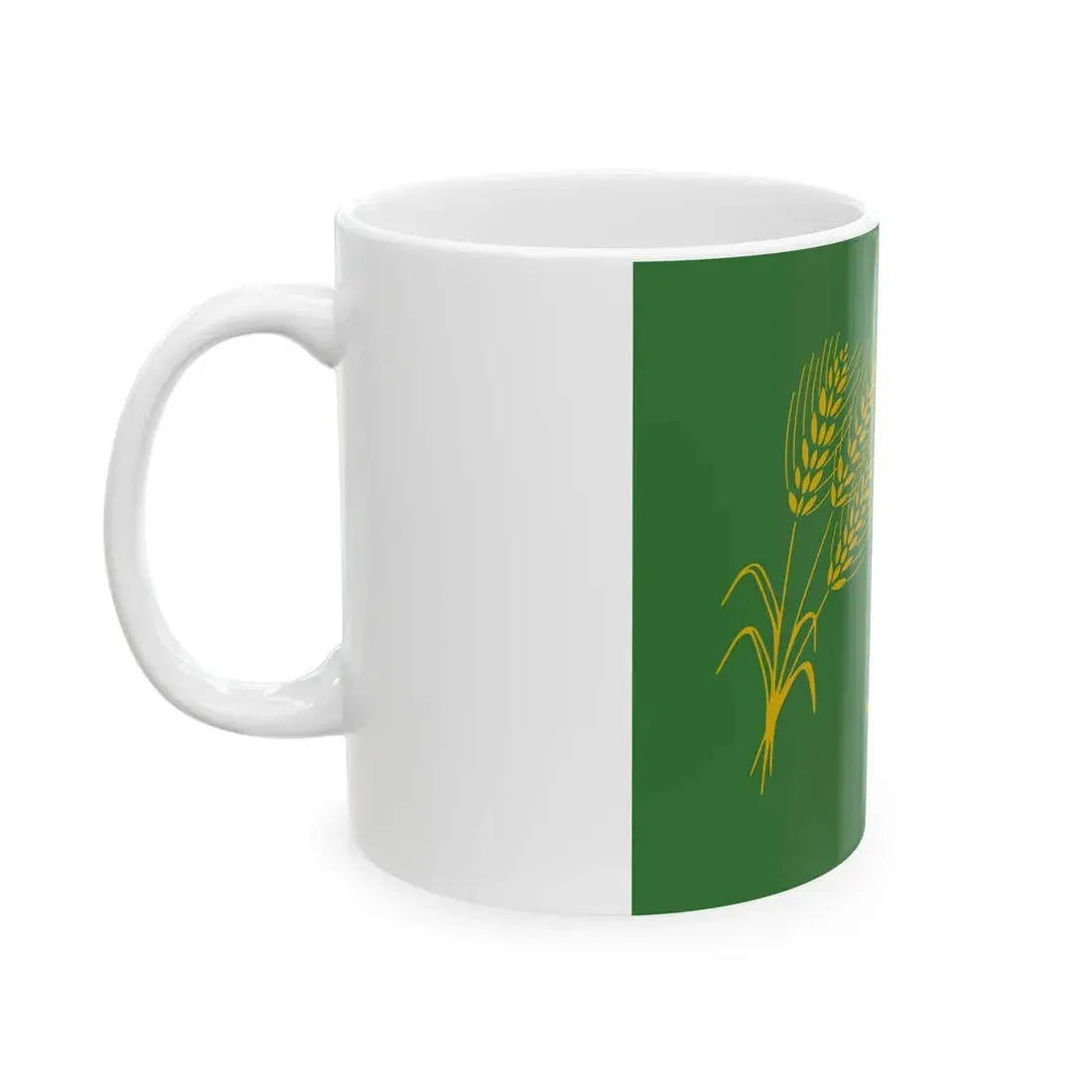 Proposed Flag of North Dakota Clell Gannon (United States) White Coffee Mug - Go Mug Yourself