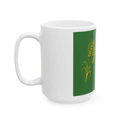 Proposed Flag of North Dakota Clell Gannon (United States) White Coffee Mug - Go Mug Yourself