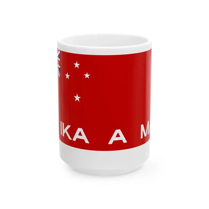 Proposed Flag of North Island (New Zealand) White Coffee Mug 15oz - Go Mug Yourself