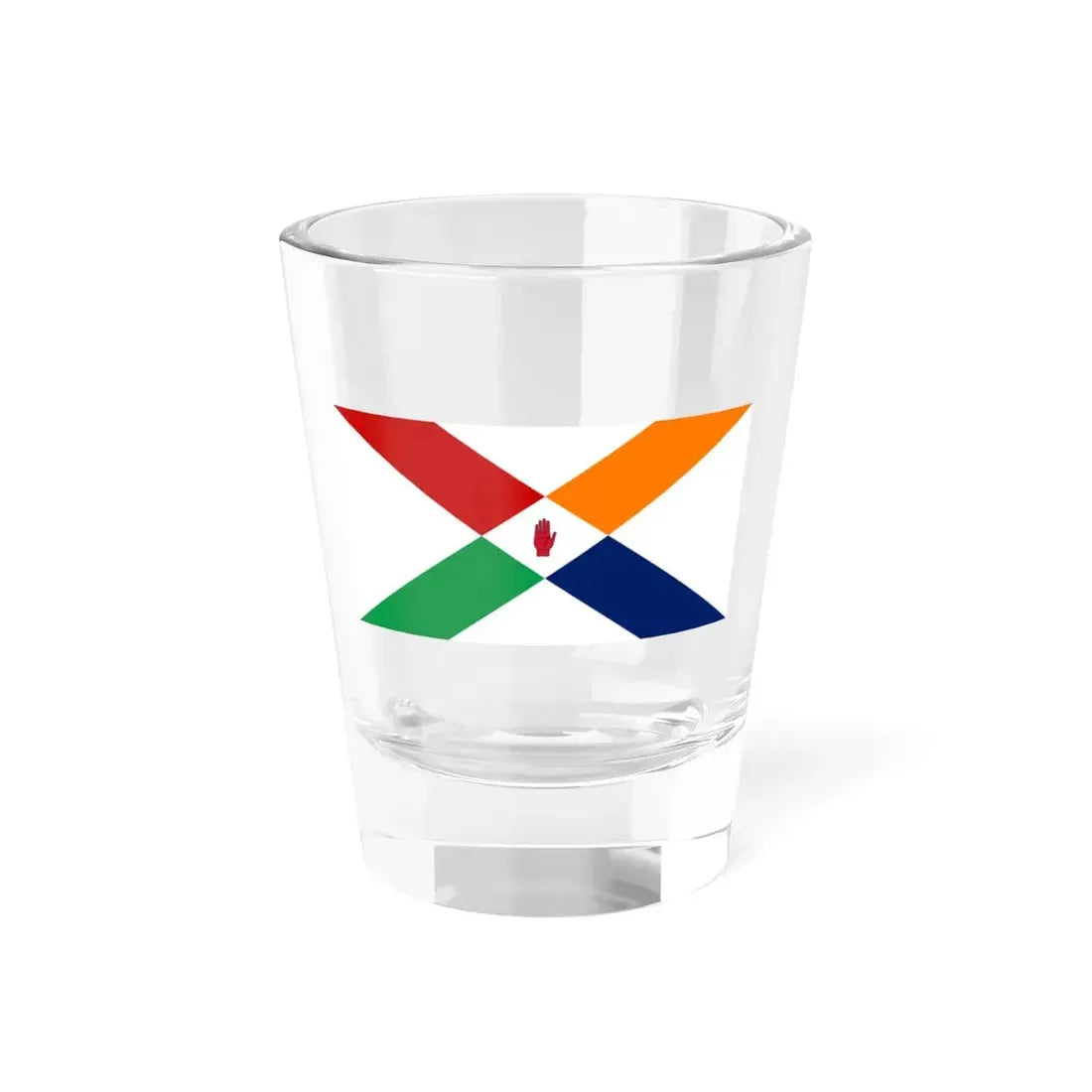 Proposed flag of Northern Ireland 1995 - 2 (Ireland) Shot Glass 1.5oz 1.5oz - Go Mug Yourself