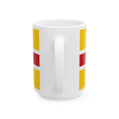 Proposed flag of Northern Ireland (Ireland) White Coffee Mug - Go Mug Yourself