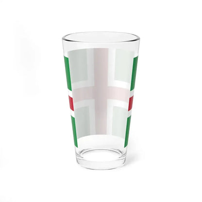 Proposed flag of Northern Italy (Italy) Pint Glass 16oz - Go Mug Yourself