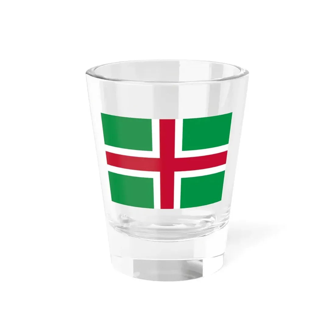 Proposed flag of Northern Italy (Italy) Shot Glass 1.5oz 1.5oz - Go Mug Yourself