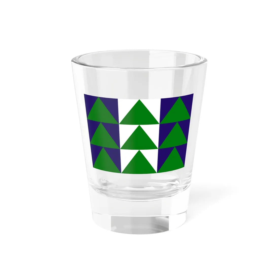 Proposed flag of Oregon 1976 (United States) Shot Glass 1.5oz 1.5oz - Go Mug Yourself