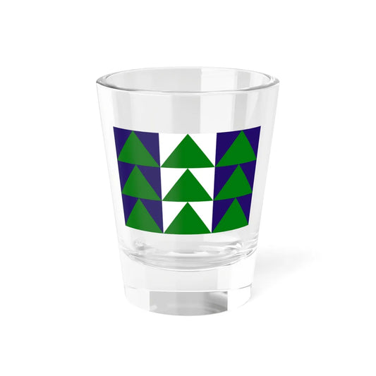 Proposed flag of Oregon 1976 (United States) Shot Glass 1.5oz 1.5oz - Go Mug Yourself