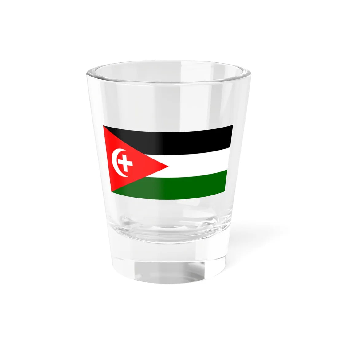 Proposed flag of Palestine An Arab From Haifa (Palestine) Shot Glass 1.5oz 1.5oz - Go Mug Yourself