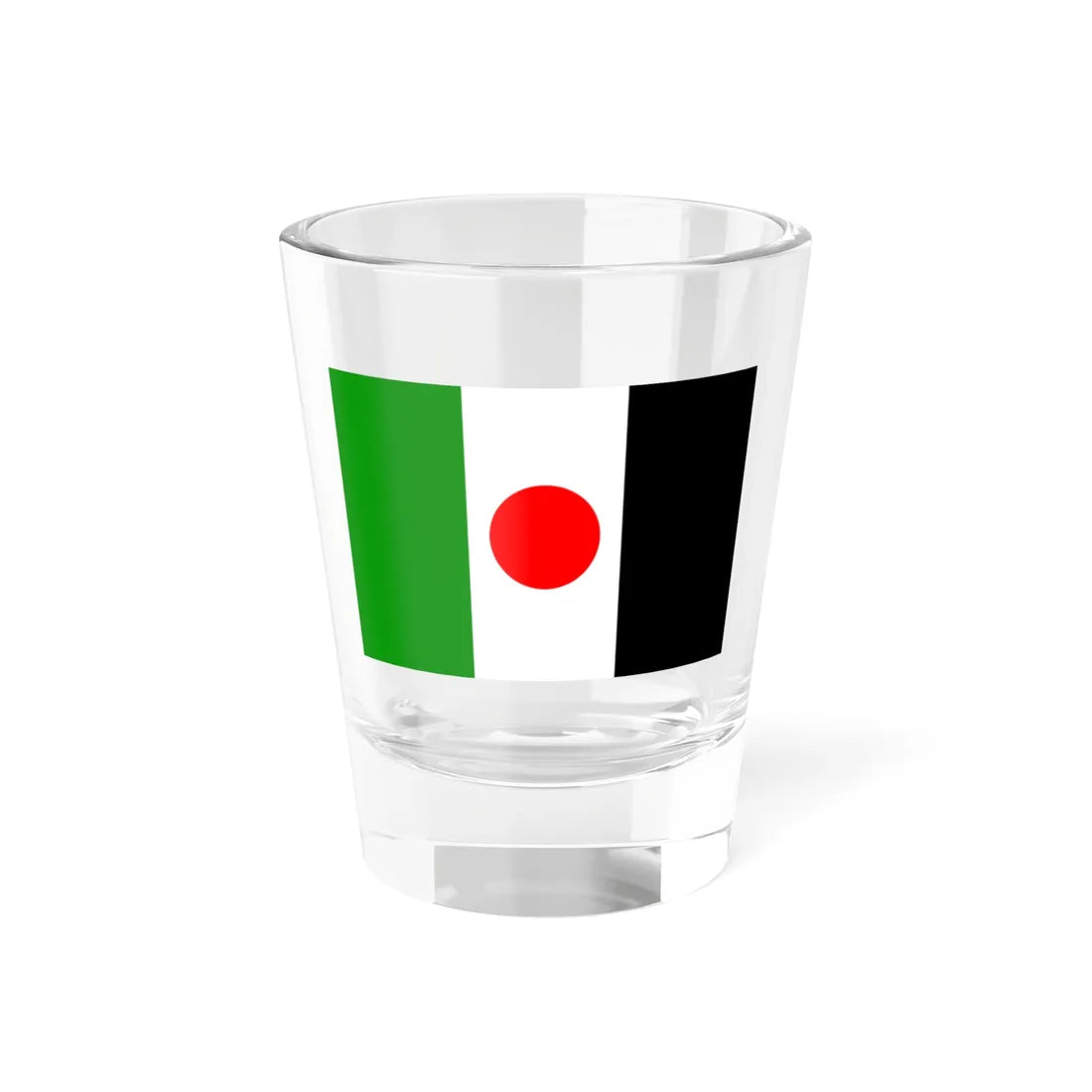 Proposed flag of Palestine Elias Hana Rantissi (Palestine) Shot Glass 1.5oz 1.5oz - Go Mug Yourself