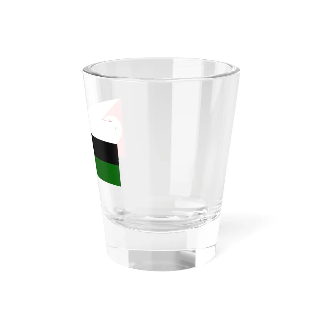 Proposed flag of Palestine Husein Mikdadi (Palestine) Shot Glass 1.5oz - Go Mug Yourself