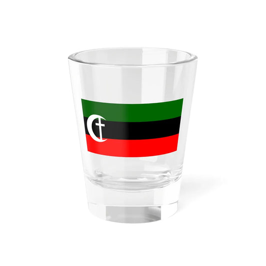 Proposed flag of Palestine Jalili (Palestine) Shot Glass 1.5oz 1.5oz - Go Mug Yourself