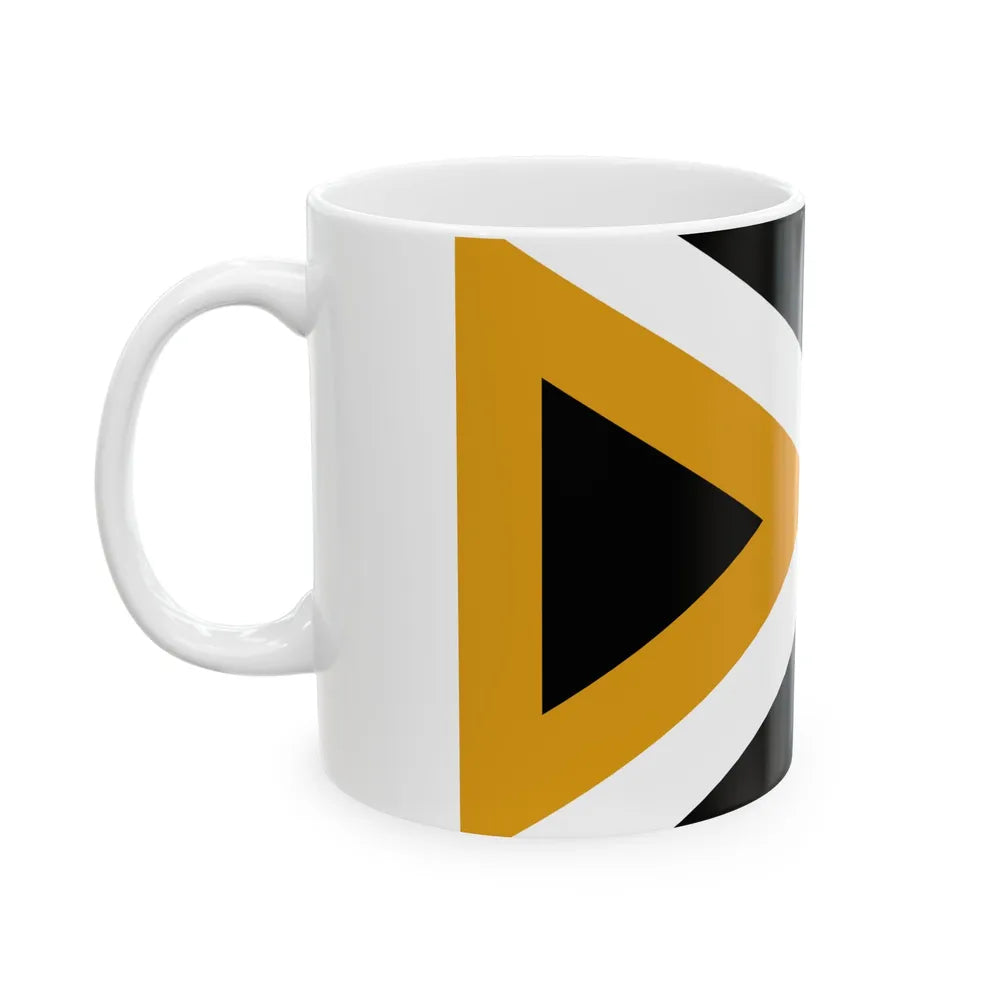 Proposed flag of Pittsburgh Pennsylvania 1976 (United States) White Coffee Mug - Go Mug Yourself