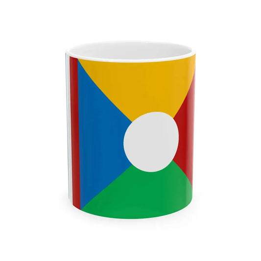 Proposed flag of Reunion ARF (France) White Coffee Mug 11oz - Go Mug Yourself