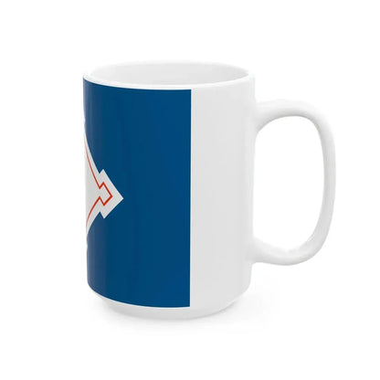 Proposed flag of Rome New York 1976 (United States) White Coffee Mug - Go Mug Yourself