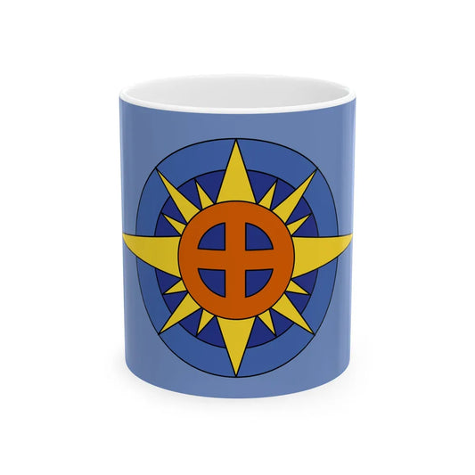 Proposed flag of South Dakota 2012 (United States) White Coffee Mug 11oz - Go Mug Yourself