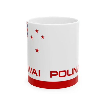 Proposed Flag of South Island (New Zealand) White Coffee Mug 11oz - Go Mug Yourself