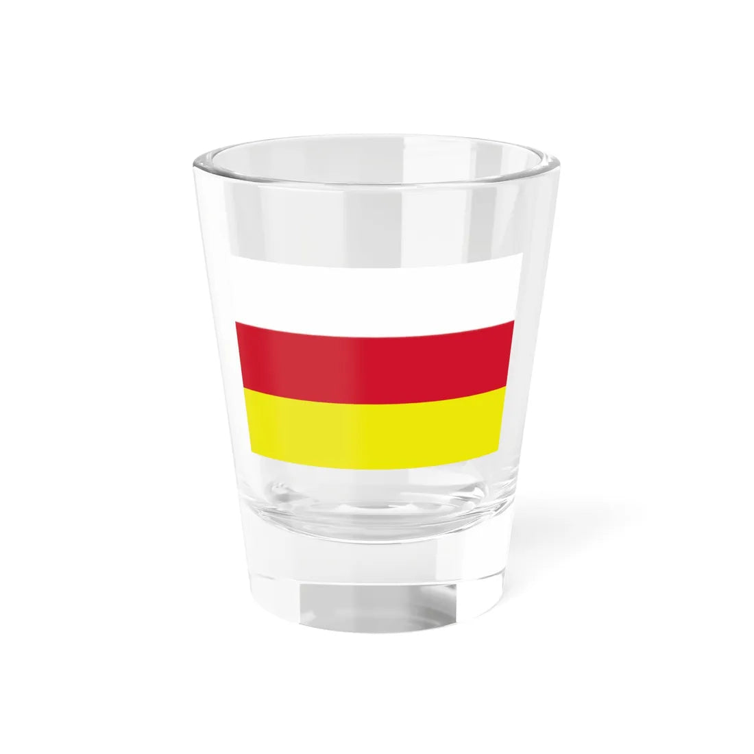 Proposed flag of Southern Italy Due Sicilie (Italy) Shot Glass 1.5oz 1.5oz - Go Mug Yourself