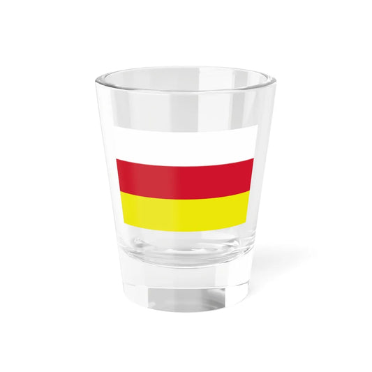 Proposed flag of Southern Italy Due Sicilie (Italy) Shot Glass 1.5oz 1.5oz - Go Mug Yourself