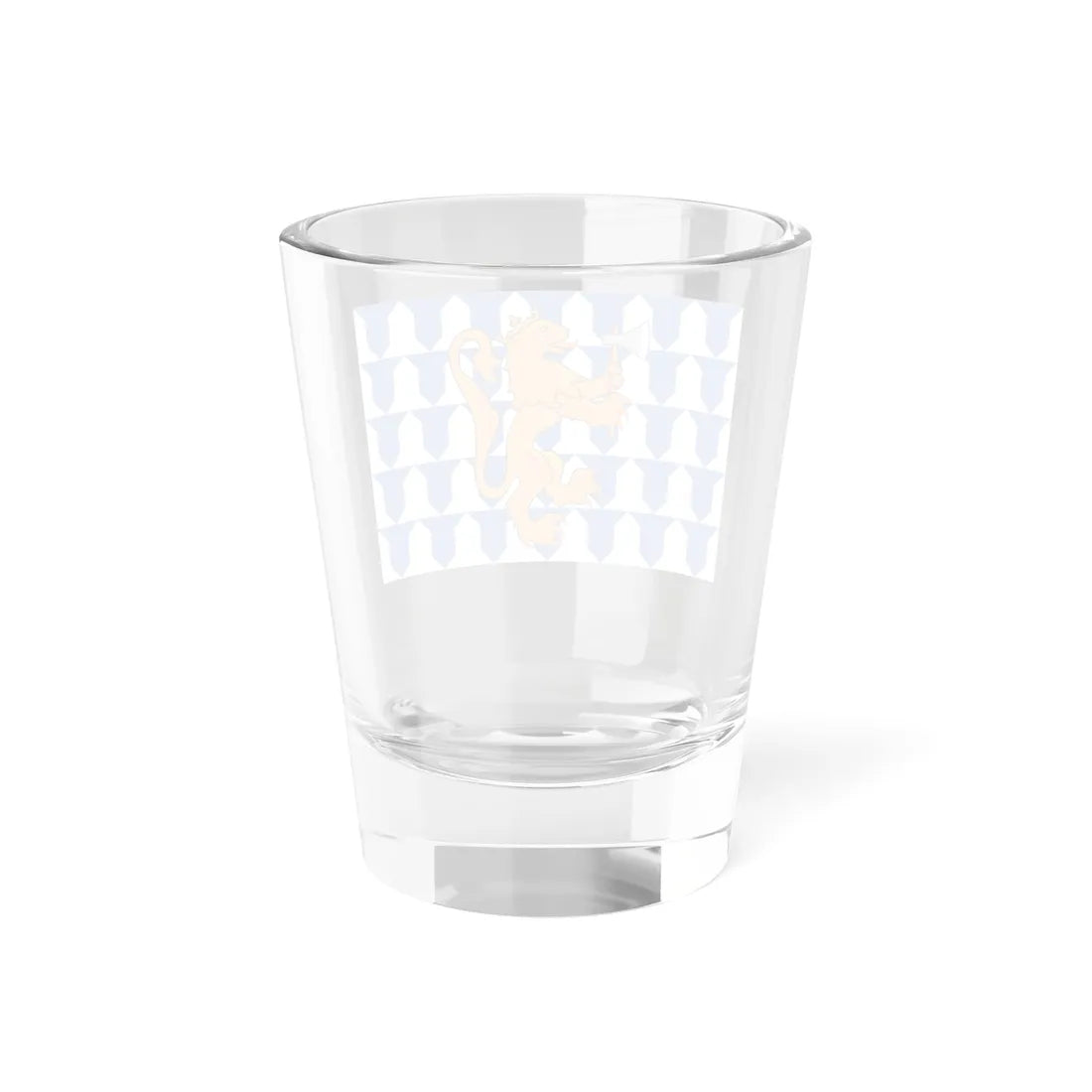 Proposed flag of Svalbard Norway 1930 (Norway) Shot Glass 1.5oz - Go Mug Yourself