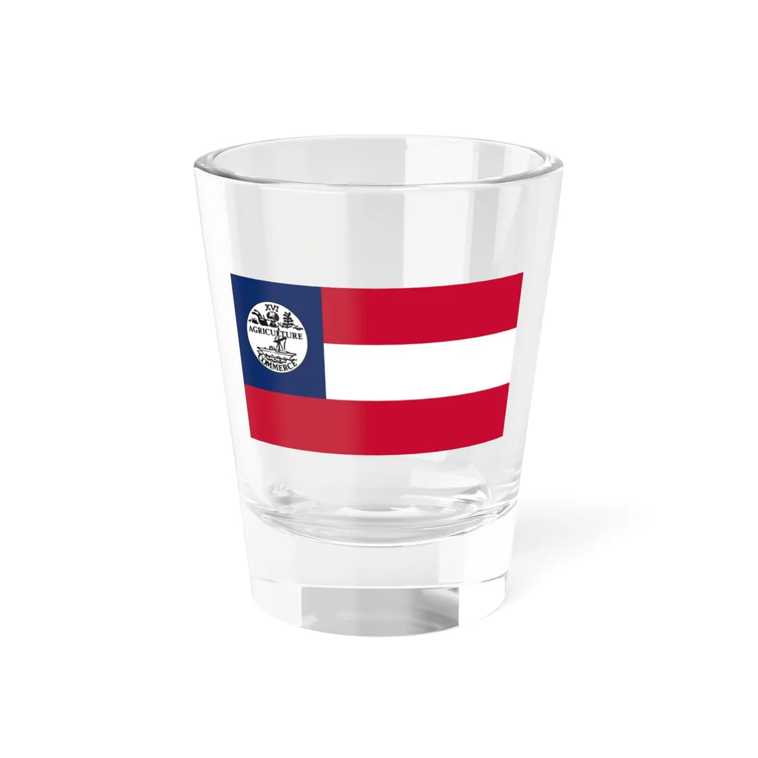 Proposed flag of Tennessee 1861 (United States) Shot Glass 1.5oz 1.5oz - Go Mug Yourself