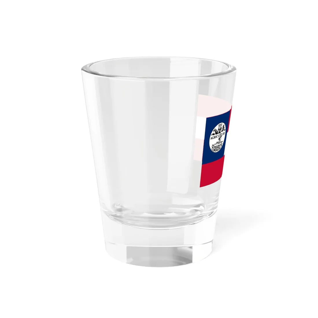 Proposed flag of Tennessee 1861 (United States) Shot Glass 1.5oz - Go Mug Yourself