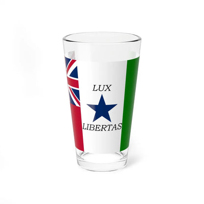 Proposed Flag of Texas (United States) Pint Glass 16oz 16oz - Go Mug Yourself
