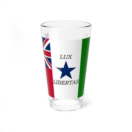 Proposed Flag of Texas (United States) Pint Glass 16oz 16oz - Go Mug Yourself