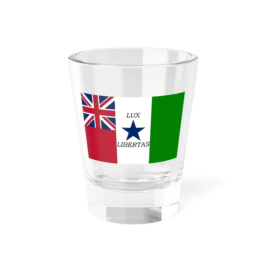 Proposed Flag of Texas (United States) Shot Glass 1.5oz 1.5oz - Go Mug Yourself