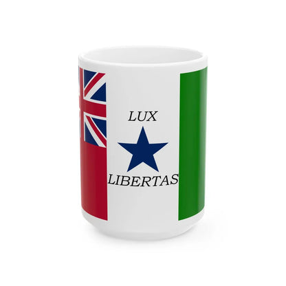 Proposed Flag of Texas (United States) White Coffee Mug 15oz - Go Mug Yourself