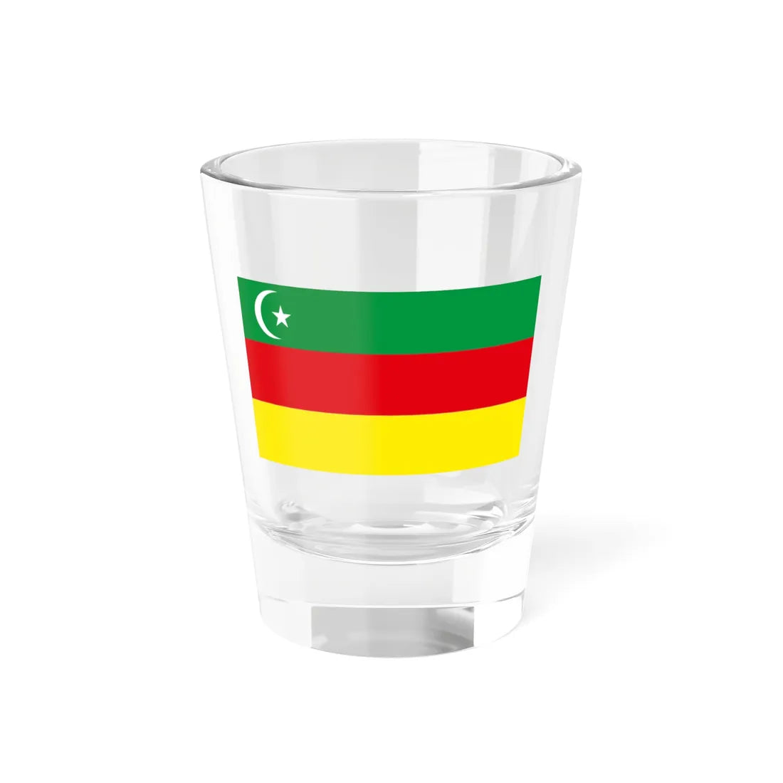 Proposed Flag of the Alash Autonomy horizontal (Kazakhstan) Shot Glass 1.5oz 1.5oz - Go Mug Yourself