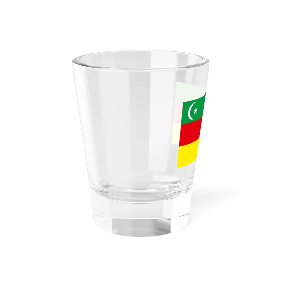 Proposed Flag of the Alash Autonomy horizontal (Kazakhstan) Shot Glass 1.5oz - Go Mug Yourself