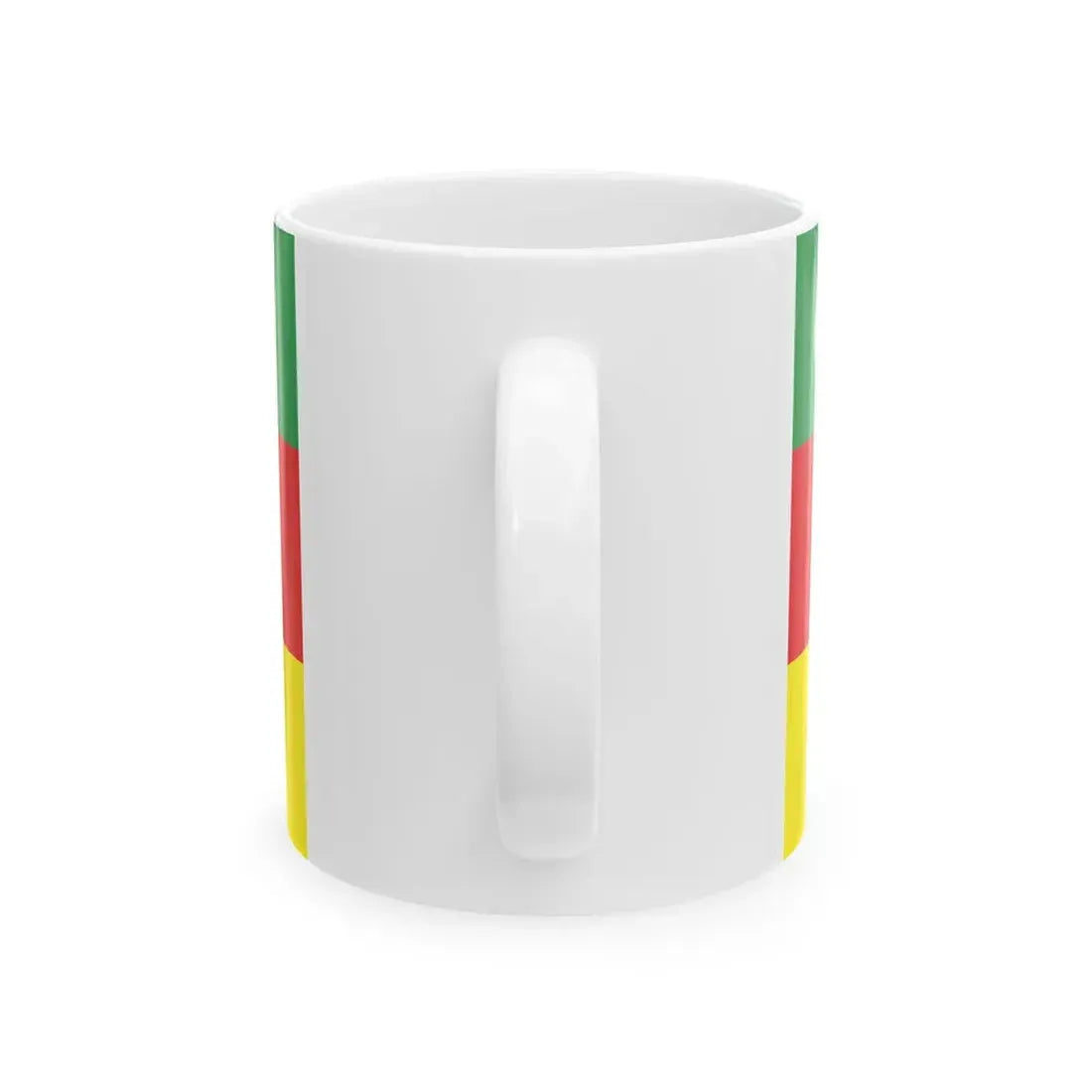 Proposed Flag of the Alash Autonomy horizontal (Kazakhstan) White Coffee Mug - Go Mug Yourself