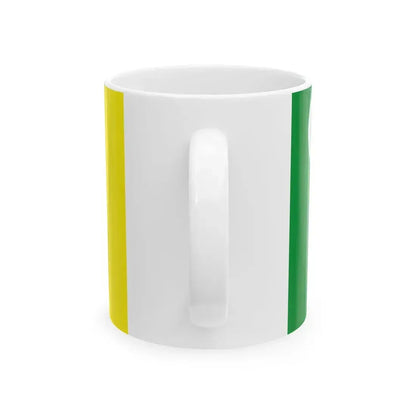 Proposed Flag of the Alash Autonomy vertical (Kazakhstan) White Coffee Mug - Go Mug Yourself