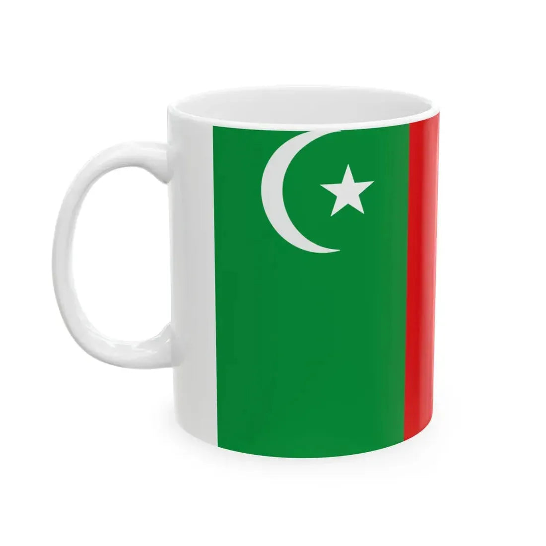 Proposed Flag of the Alash Autonomy vertical (Kazakhstan) White Coffee Mug - Go Mug Yourself