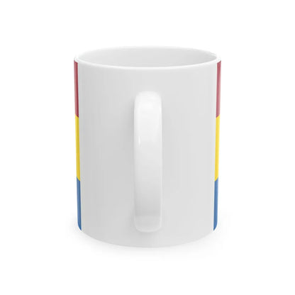 Proposed flag of the City of Rijeka (Croatia) White Coffee Mug - Go Mug Yourself