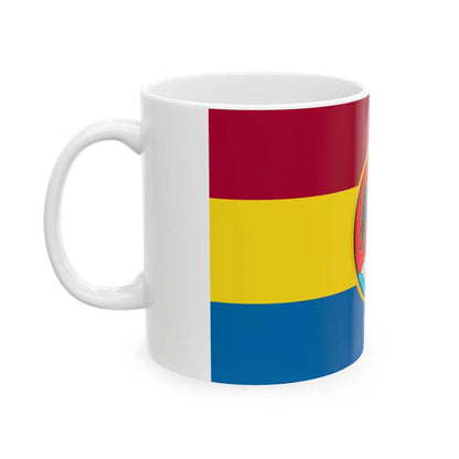 Proposed flag of the City of Rijeka (Croatia) White Coffee Mug - Go Mug Yourself