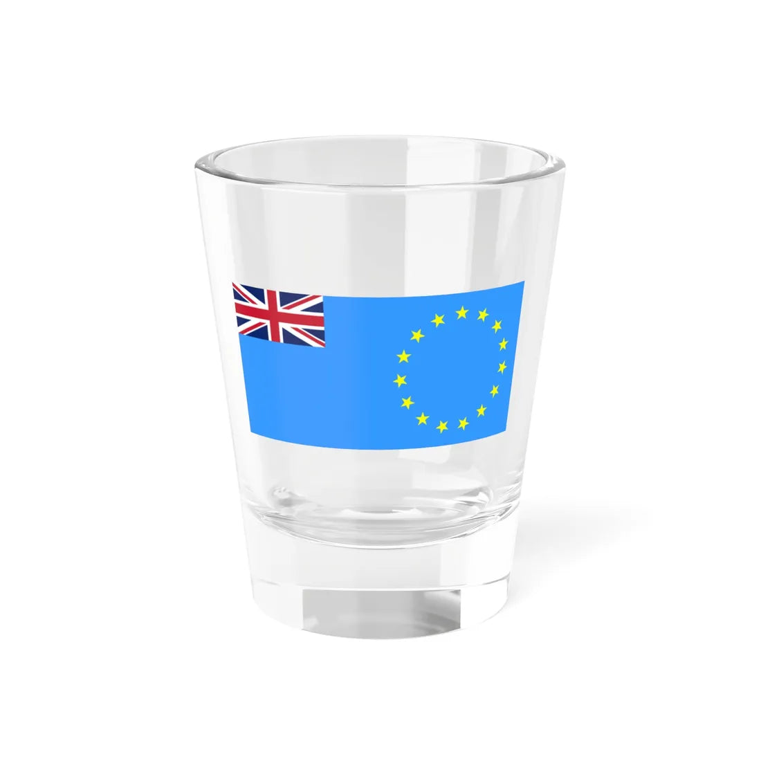 Proposed flag of the Cook Islands 1973 Shot Glass 1.5oz 1.5oz - Go Mug Yourself