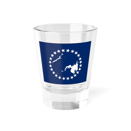 Proposed Flag of the Federal Republic of Mindanao 1986 (Philippines) Shot Glass 1.5oz 1.5oz - Go Mug Yourself