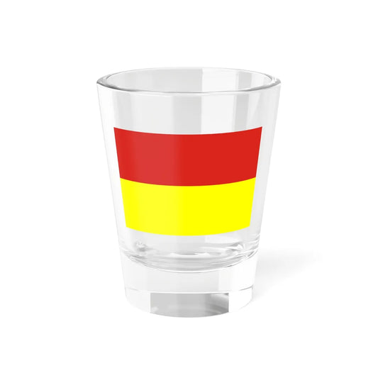 Proposed Flag of the Nationalist Republic of Vietnam (Vietnam) Shot Glass 1.5oz 1.5oz - Go Mug Yourself