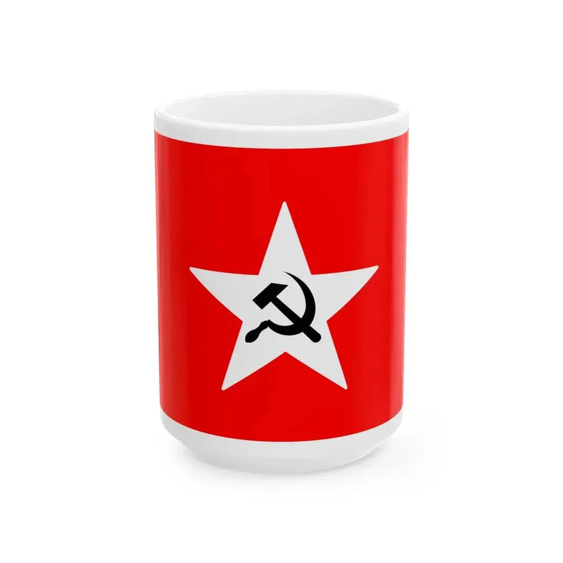 Proposed flag of the PRC (China) White Coffee Mug 15oz - Go Mug Yourself