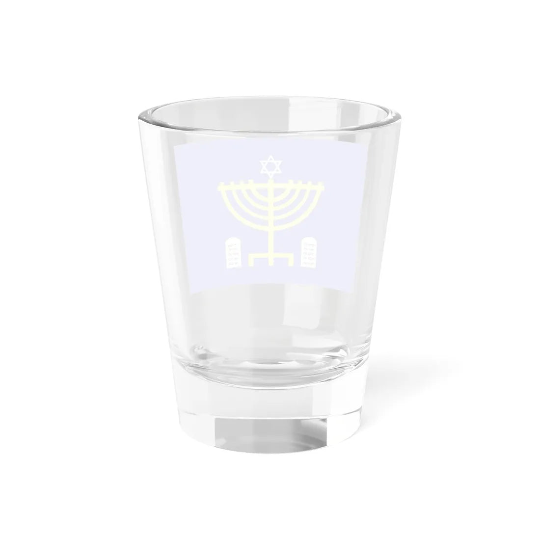 Proposed flag of the State of Judea (Israel) Shot Glass 1.5oz - Go Mug Yourself