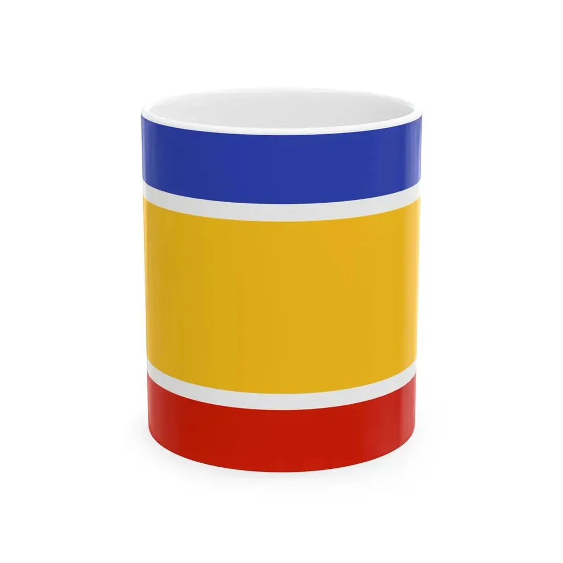 Proposed flag of the United Cyprus Republic (Cyprus) White Coffee Mug 11oz - Go Mug Yourself