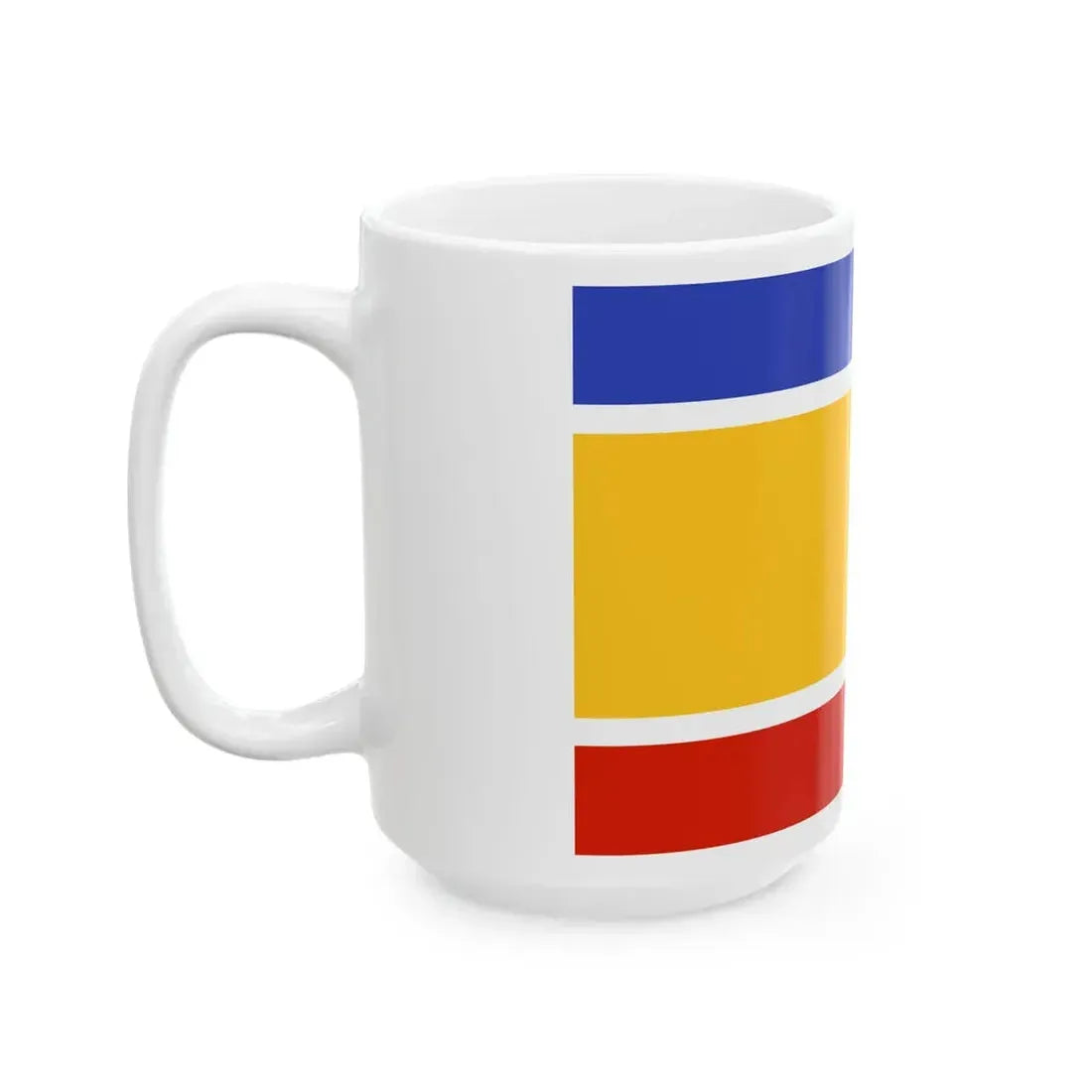 Proposed flag of the United Cyprus Republic (Cyprus) White Coffee Mug - Go Mug Yourself