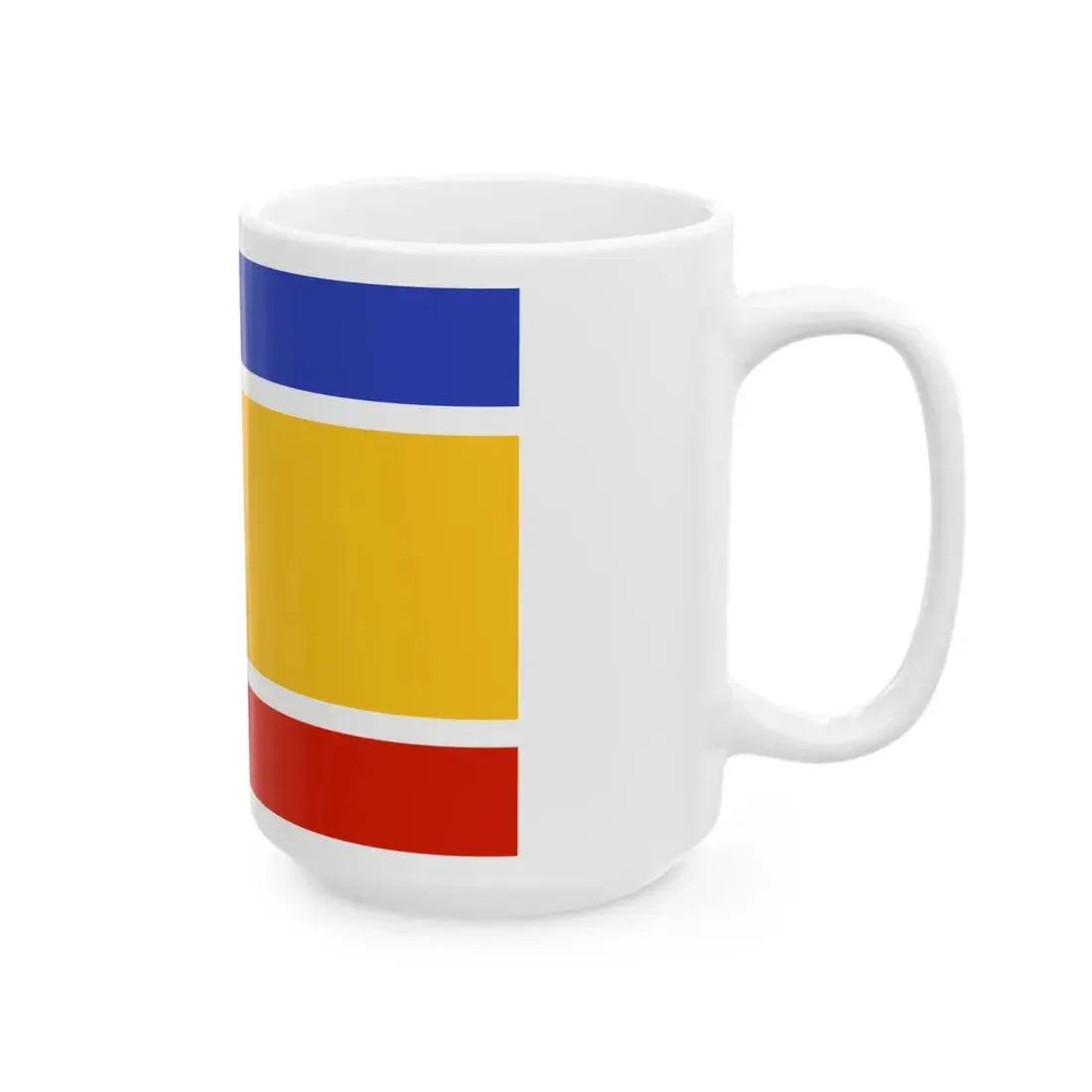 Proposed flag of the United Cyprus Republic (Cyprus) White Coffee Mug - Go Mug Yourself