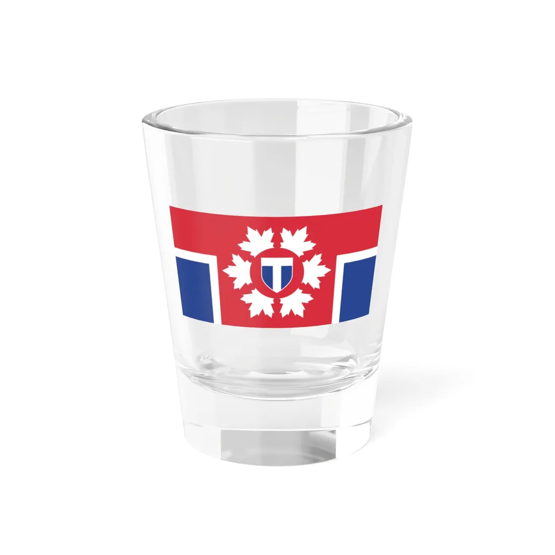 Proposed flag of Toronto 1999 (Canada) Shot Glass 1.5oz 1.5oz - Go Mug Yourself